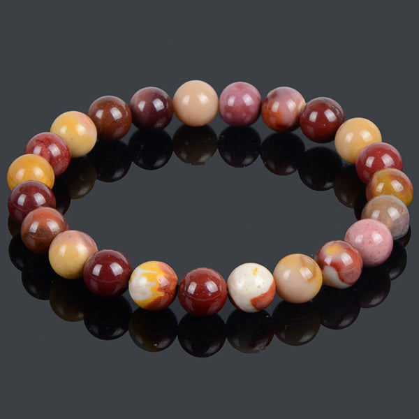 Lava Beads Chakr, Aura Bracelet
