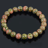 Lava Beads Chakr, Aura Bracelet