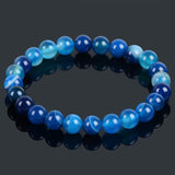Lava Beads Chakr, Aura Bracelet