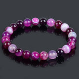 Lava Beads Chakr, Aura Bracelet
