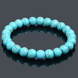 Lava Beads Chakr, Aura Bracelet