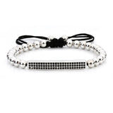 Luxury Bars Zircon Newn Anil Style Bracelets Men Woman