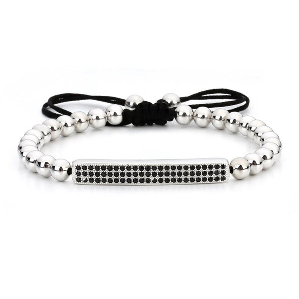 Luxury Bars Zircon Newn Anil Style Bracelets Men Woman