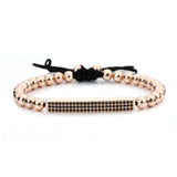 Luxury Bars Zircon Newn Anil Style Bracelets Men Woman