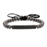 Luxury Bars Zircon Newn Anil Style Bracelets Men Woman