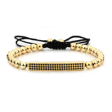 Luxury Bars Zircon Newn Anil Style Bracelets Men Woman