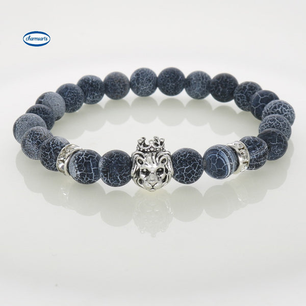 Silver Lion Charm Bracelets