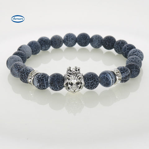 Silver Lion Charm Bracelets